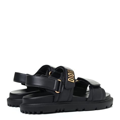 christian dior logo sandals|dior sandals women black.